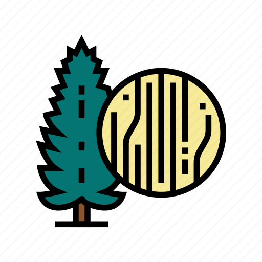 Pine, wood, land, growth, natural, tree icon - Download on Iconfinder
