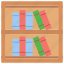bookcase, books rack, bookshelf, furniture, library 