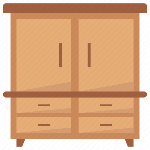 Cabinet, closet, cupboard, drawers, wardrobe icon - Download on Iconfinder