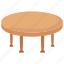 coffee table, furniture, lounge table, round table, side table 
