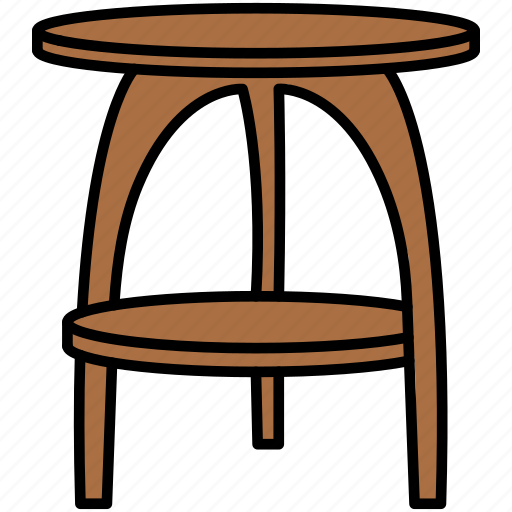 Desk, dining, furniture, interior, table icon - Download on Iconfinder