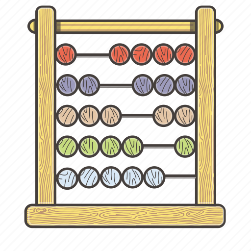 Abacus, counter, accounting, calculate, calculator, wood, finance icon - Download on Iconfinder