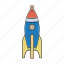 rocket, wooden, spaceship, kindergarten, wood, universe, toys 