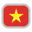 country, flag, flags, national, vietnam, world 