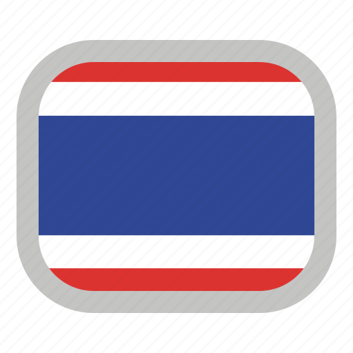 Country, flag, flags, national, tailand, world icon - Download on Iconfinder