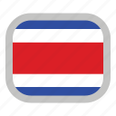 costa rica, country, flag, flags, national, world