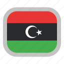 country, flag, flags, libya, national, world