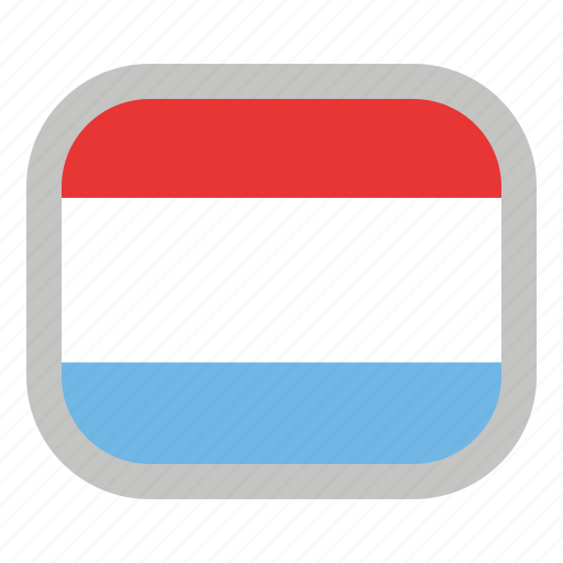 Country, flag, flags, luxembourg, national, world icon - Download on Iconfinder