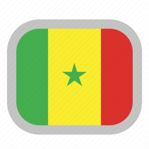 Country, flag, flags, national, senegal, world icon - Download on Iconfinder