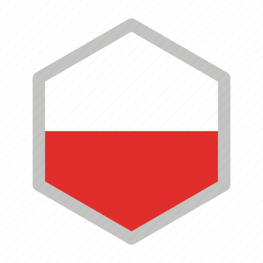 Country, flag, flags, nation, national, poland, world icon - Download on Iconfinder