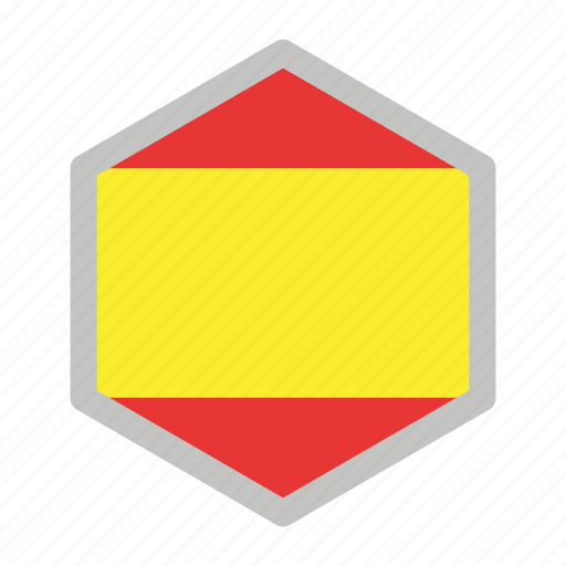 Country, flag, flags, nation, national, spain, world icon - Download on Iconfinder
