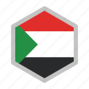 country, flag, flags, nation, national, sudan, world