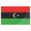 flags, national, world, flag, libya, country 