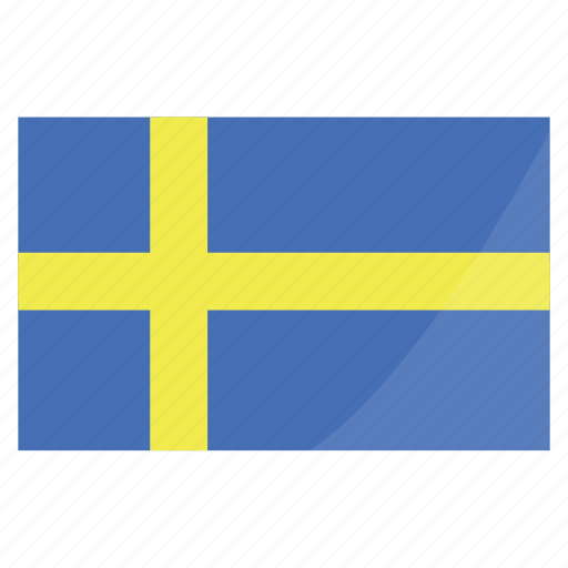 Flag, national, country, flags, sweden, world icon - Download on Iconfinder