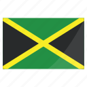 flags, national, world, flag, jamaica, country