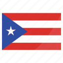 flags, national, world, flag, puerto rico, country