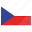 czech republic, flags, national, world, flag, country 