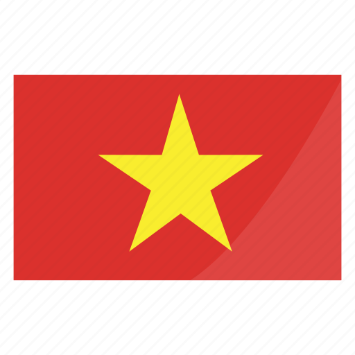 Vietnam, flags, national, country, flag, world icon - Download on Iconfinder