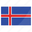 flags, national, world, flag, iceland, country 