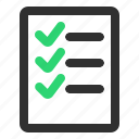 checklist, report, paper, clipboard, business, document, task