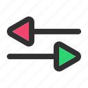 arrows, transaction, arrow, sync, switch, navigation