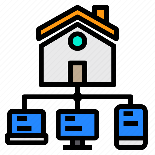 Home, laptop, monitor, smartphone icon - Download on Iconfinder