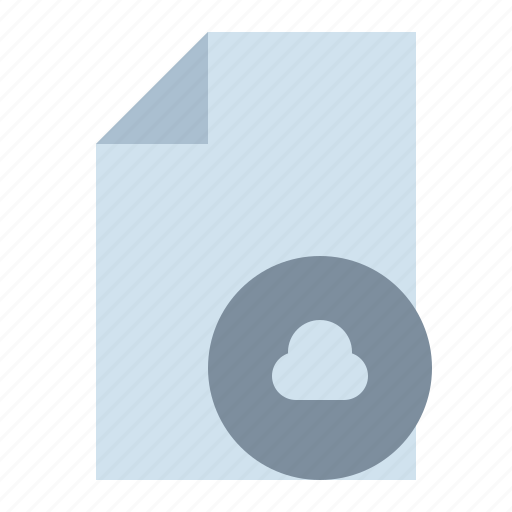 Cloud, document, note, page icon - Download on Iconfinder