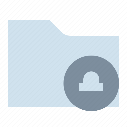 File, folder, lock, storage icon - Download on Iconfinder