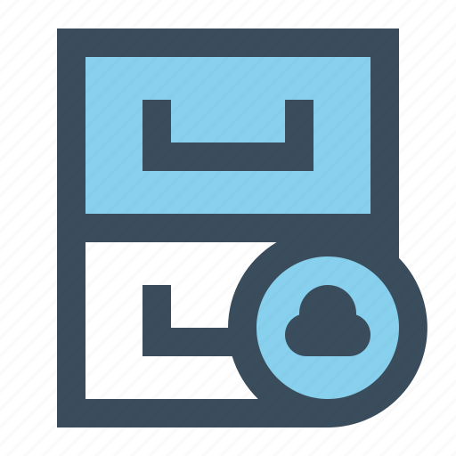 Archive, cloud, library, storage icon - Download on Iconfinder