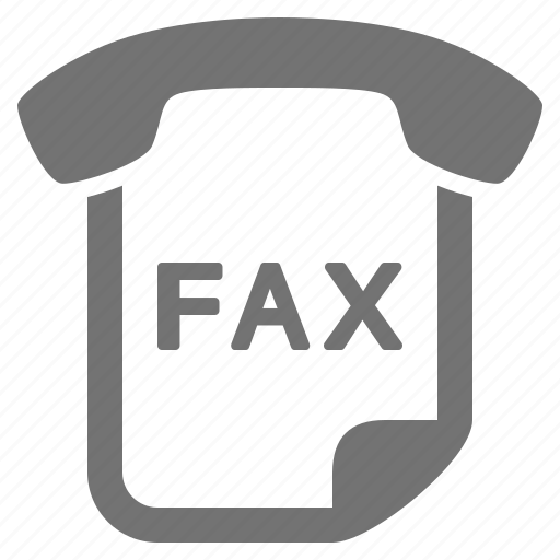 Document, fax, file, office, print, paper, phone icon - Download on Iconfinder