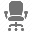 chair, desk chair, office, seat, job, management, work