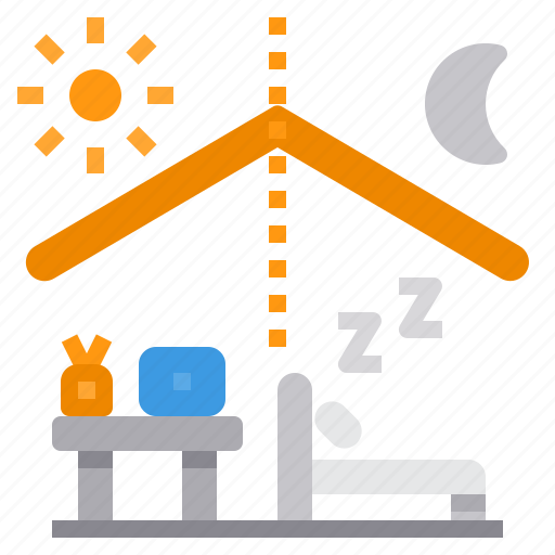 Work, at, home, workspace, sleep, bed icon - Download on Iconfinder