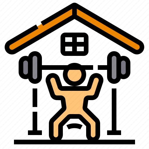 Exercise, weight, work, at, home, sport icon - Download on Iconfinder