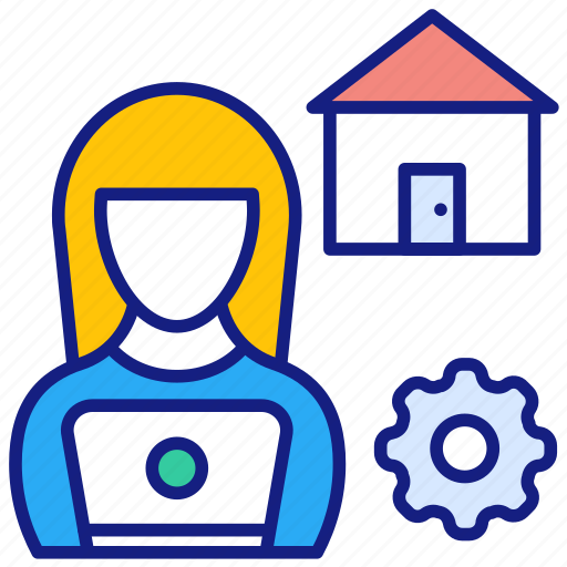 Freelancer, woman, female, lecture, presentation, public, speaker icon - Download on Iconfinder