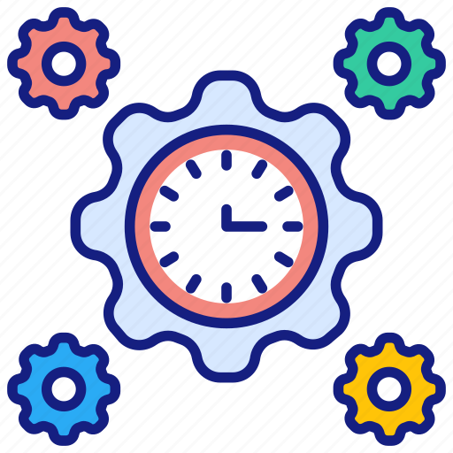Efficiency, gear, processing, productivity, progress, rotation, working icon - Download on Iconfinder
