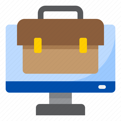Bag, computer, from, home, office, work icon - Download on Iconfinder