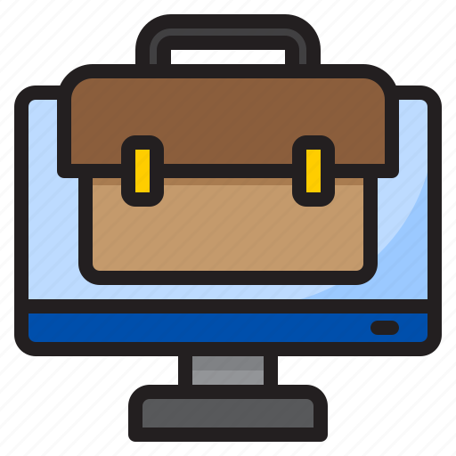 Bag, computer, from, home, office, work icon - Download on Iconfinder