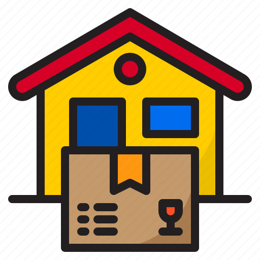 Delivery, from, home, logistic, work icon - Download on Iconfinder