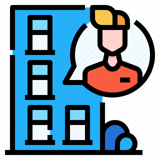 Apartment, bubble, protection, quarantine, speech, stay, work from home icon - Download on Iconfinder