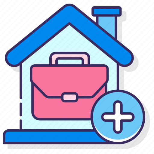 Benefits, from, home, working icon - Download on Iconfinder