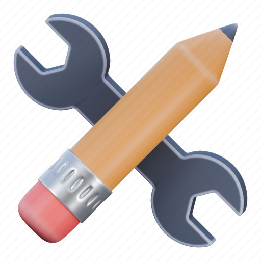 Skill, pencil, wrench, utensils, ability, tool, work icon - Download on Iconfinder