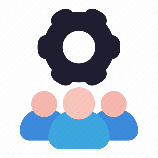 Group, teamwork, progress, setting, cog, business icon - Download on Iconfinder