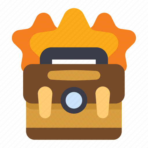 Bag, briefcase, business, portfolio, star, suitcase, work icon - Download on Iconfinder