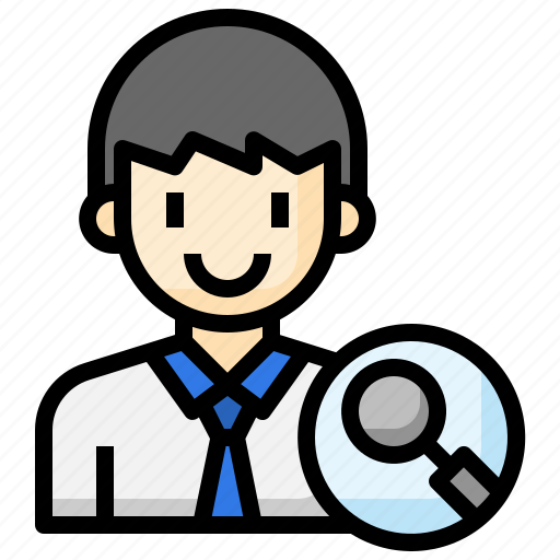 Find, search, professional, office, worker, businessman icon - Download on Iconfinder