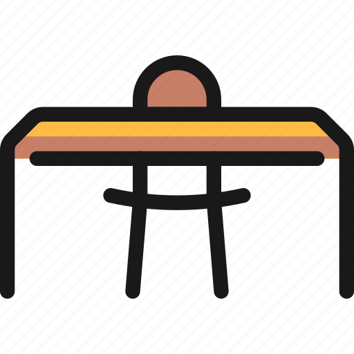 Office, table, chair icon - Download on Iconfinder