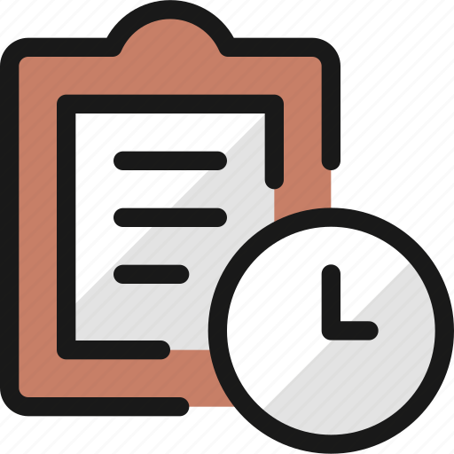 Task, list, clock icon - Download on Iconfinder