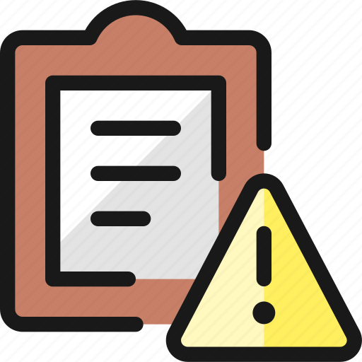 Task, list, warning icon - Download on Iconfinder