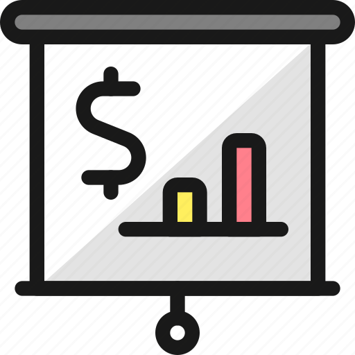 Presentation, projector, screen, budget, analytics icon - Download on Iconfinder