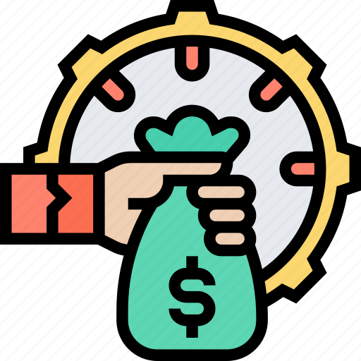 Time, money, business, payment, profit icon - Download on Iconfinder