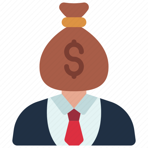 Money, head, businessman, avatar, cash icon - Download on Iconfinder